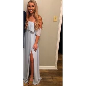 Powder Blue Formal/ Prom/ Homecoming Dress